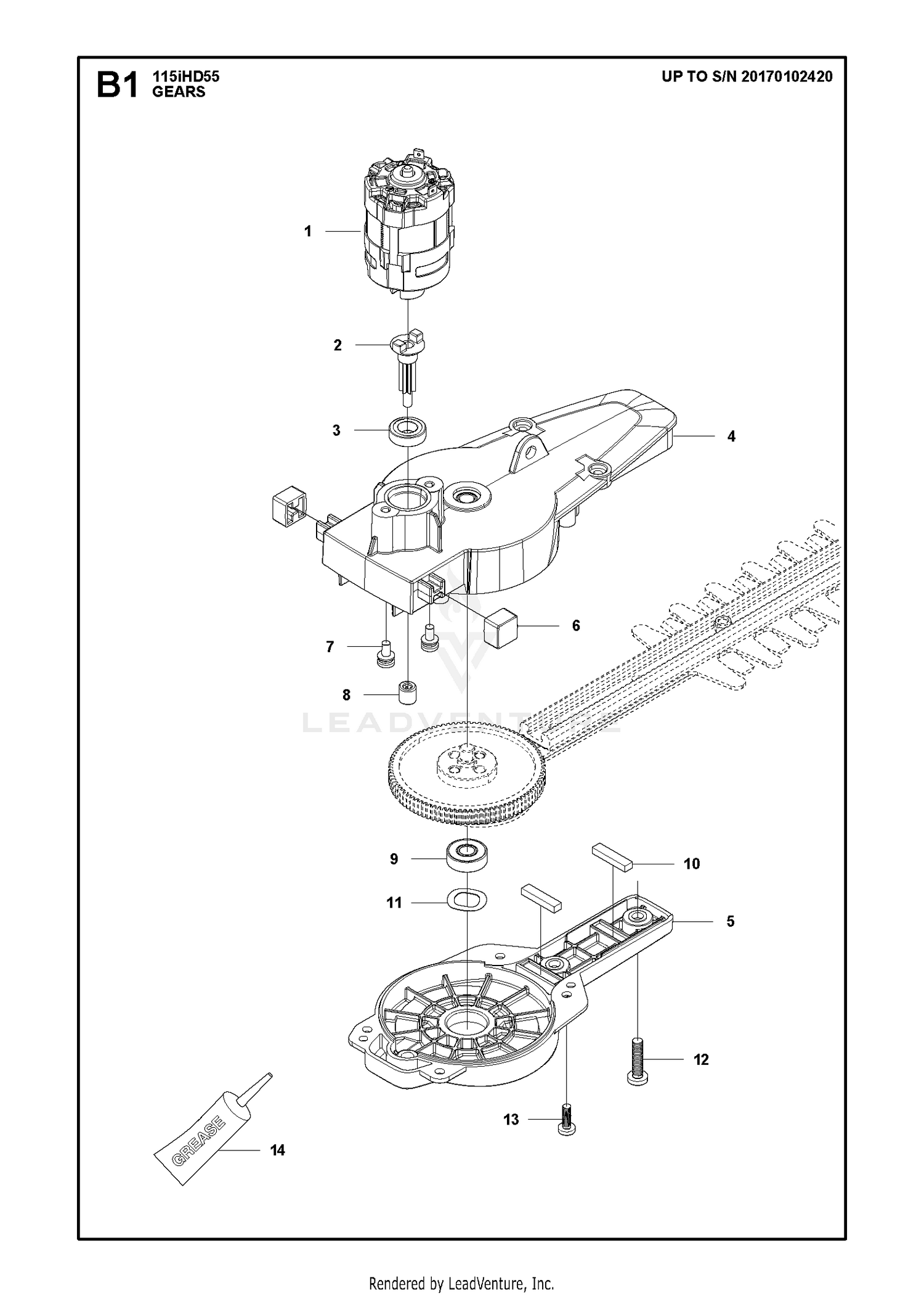 Assembly diagram