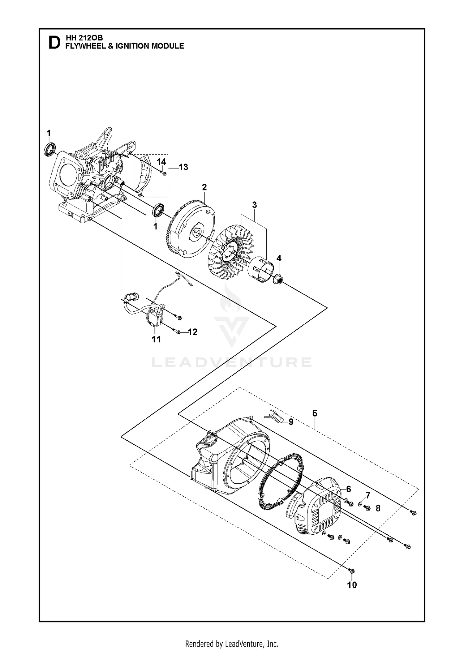 FLYWHEEL & IGNITION MODULE