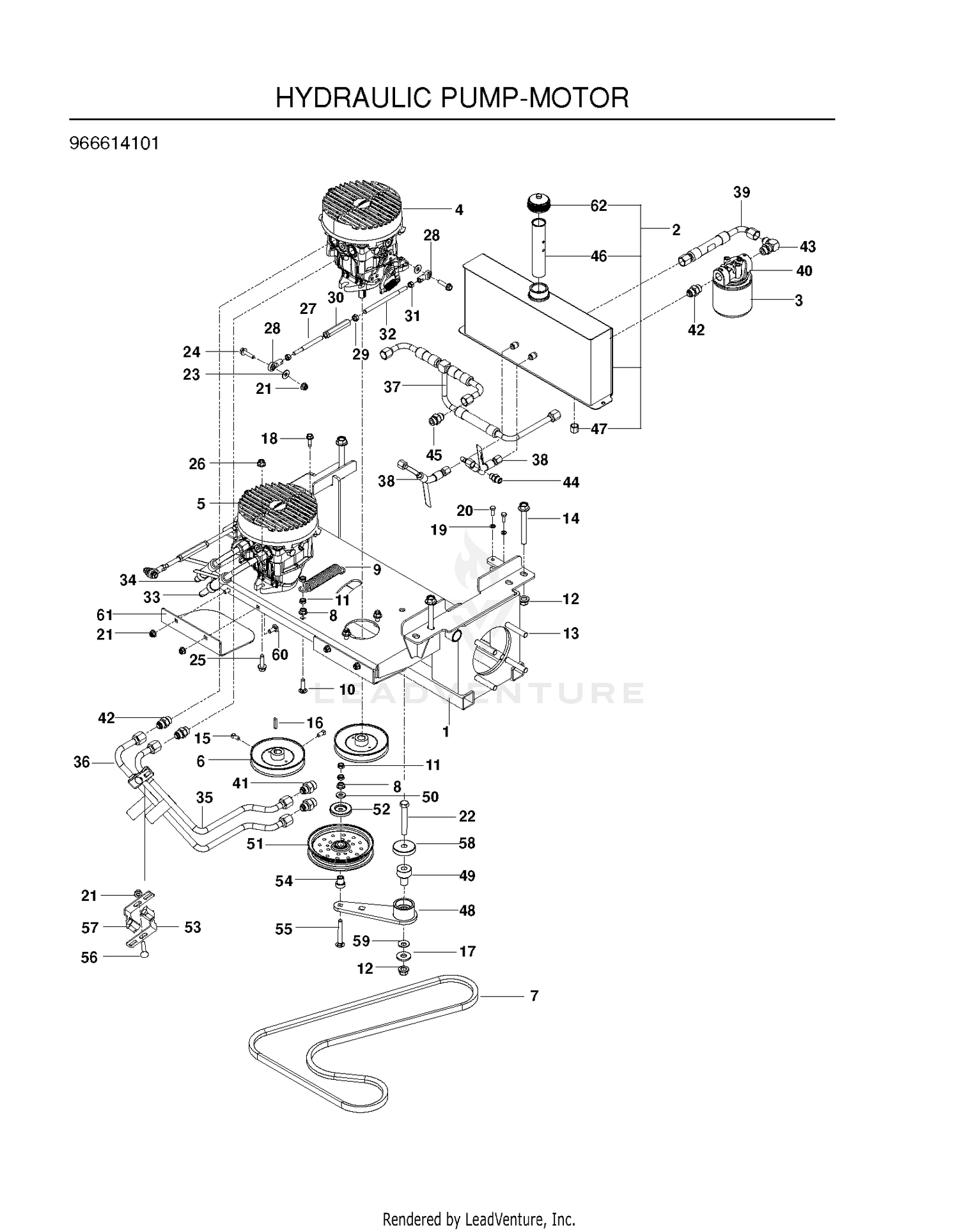 HYDRAULIC PUMP MOTOR