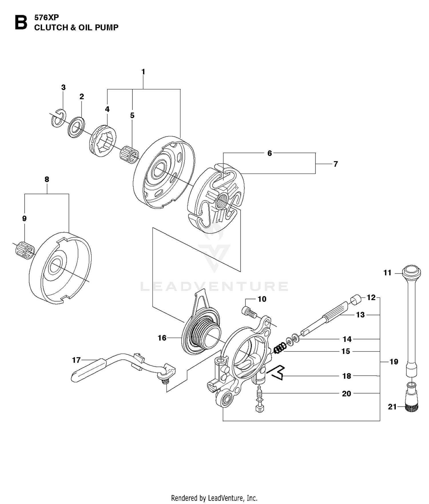 CLUTCH OIL PUMP