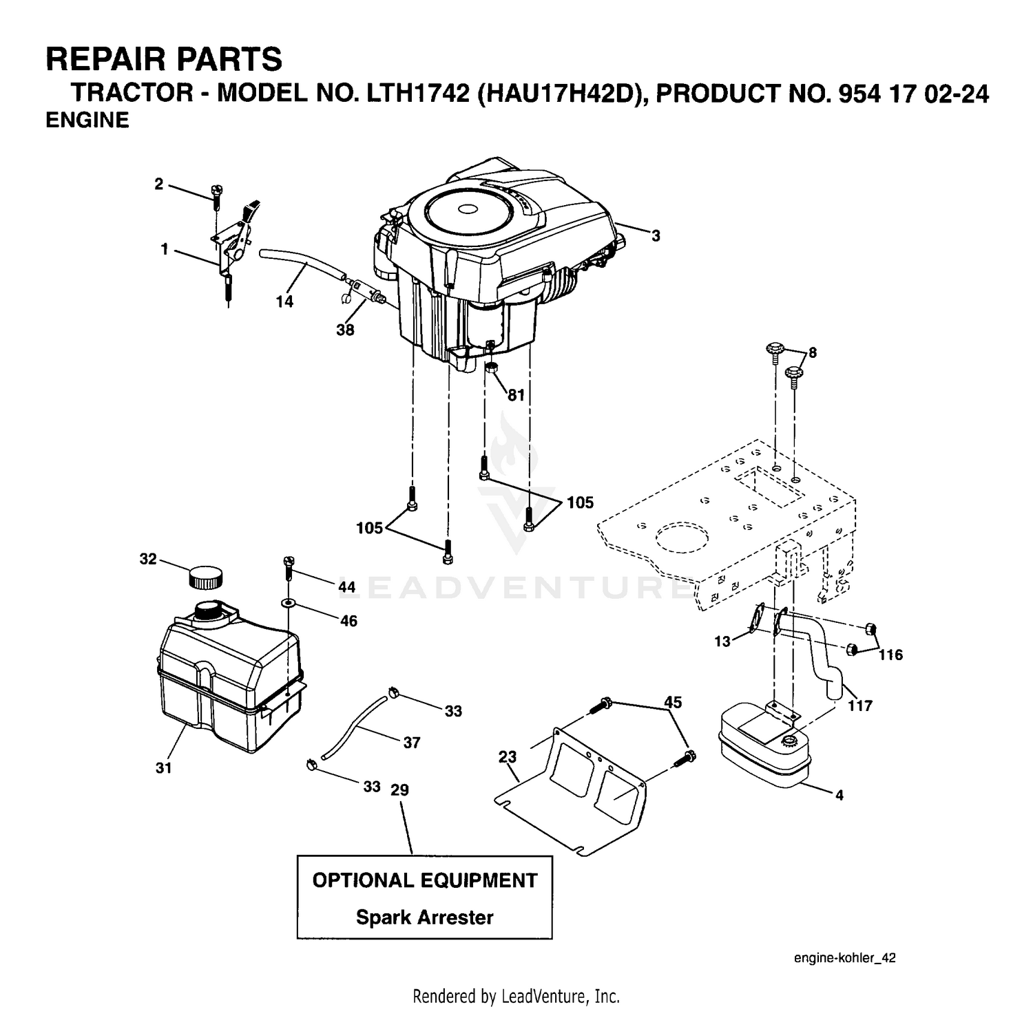 ENGINE & CUTTING EQUIPMENT