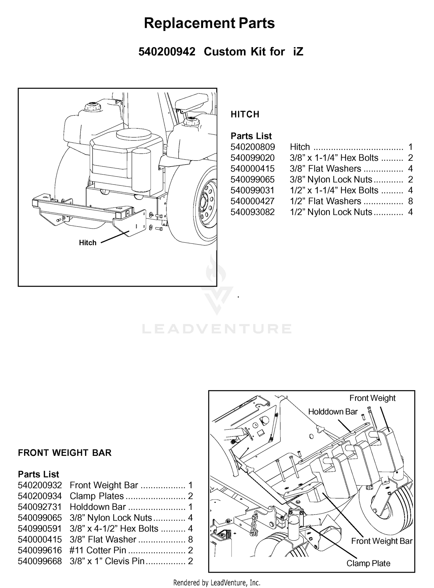 Assembly diagram