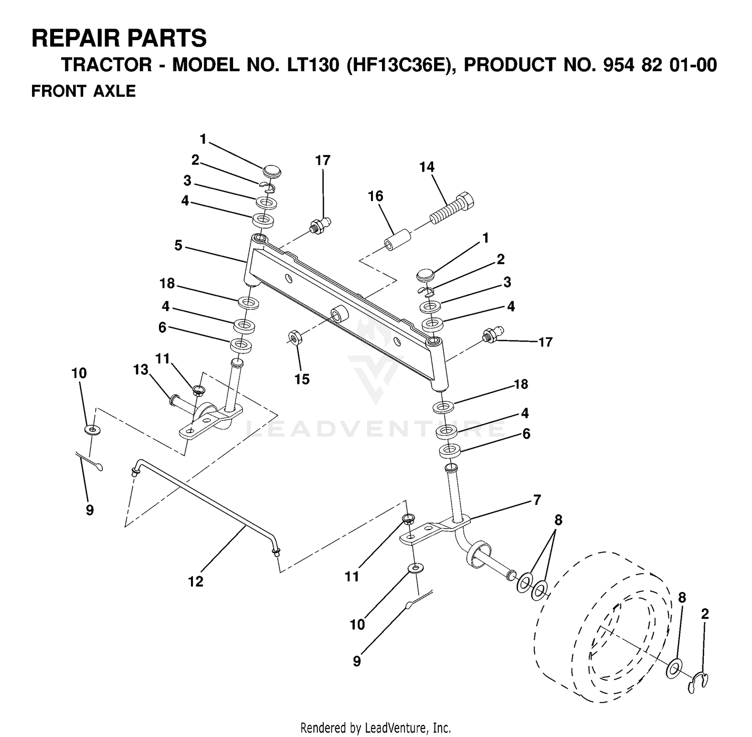 FRONT AXLE