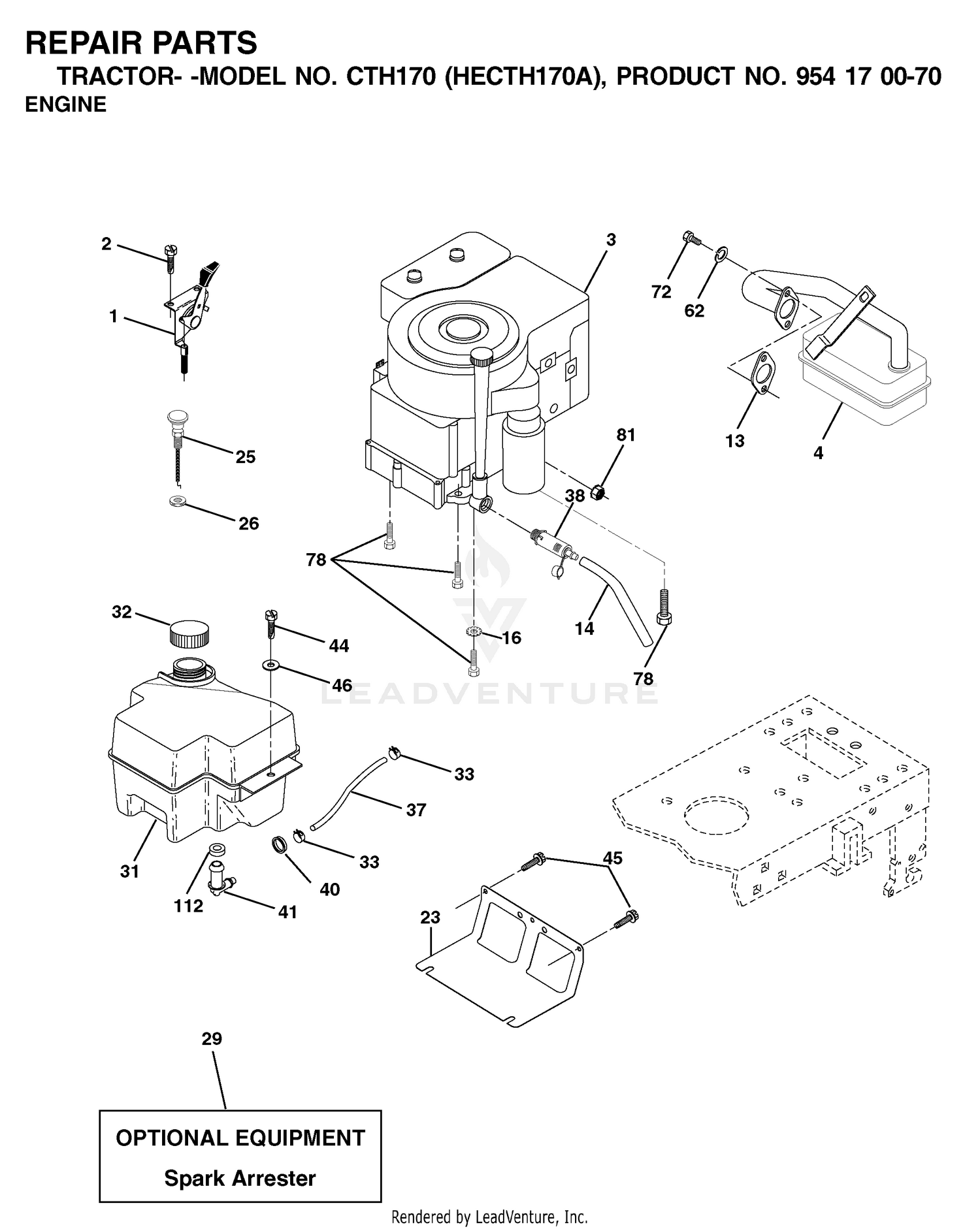 ENGINE & CUTTING EQUIPMENT