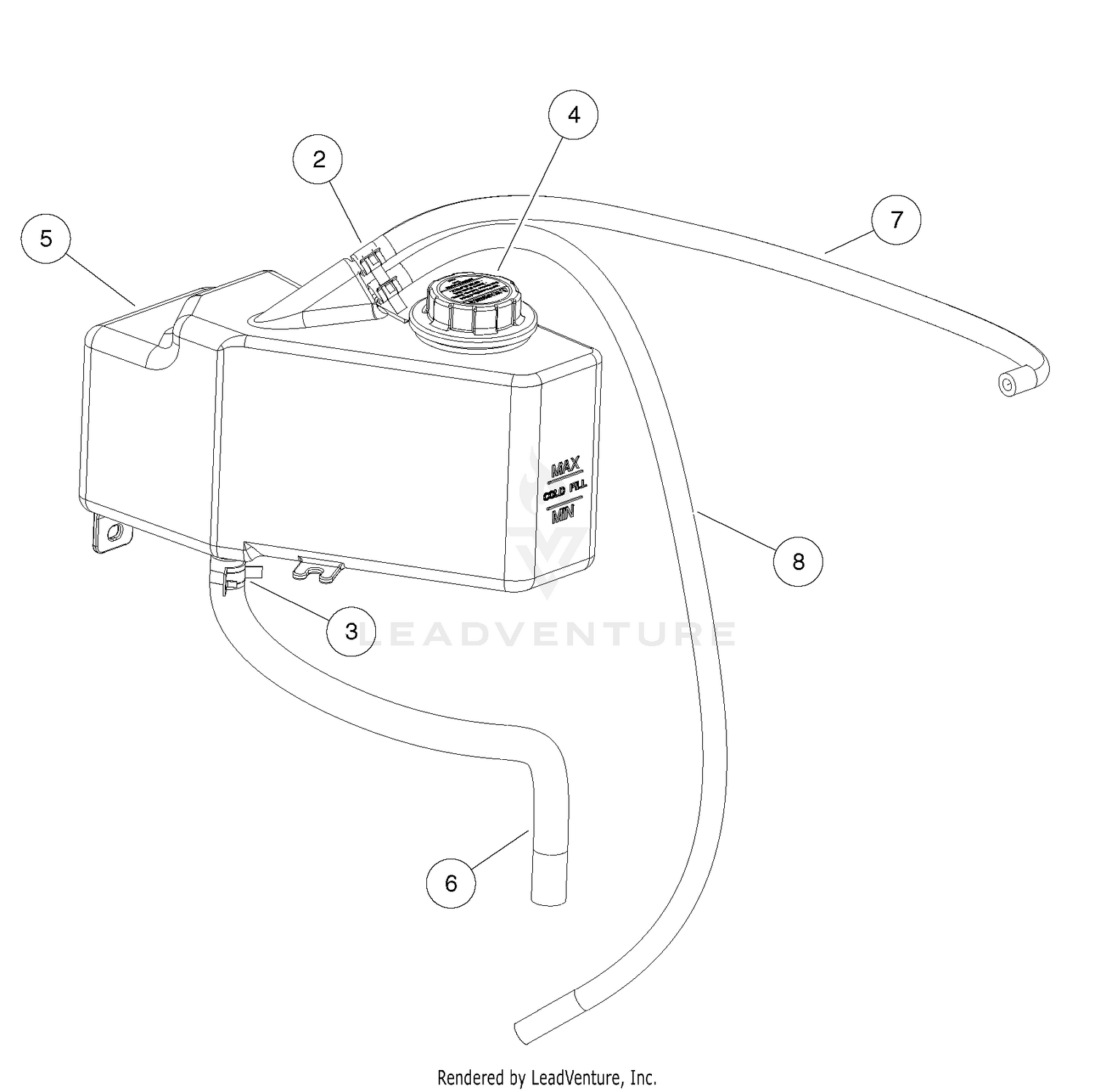 Coolant Expansion Tank