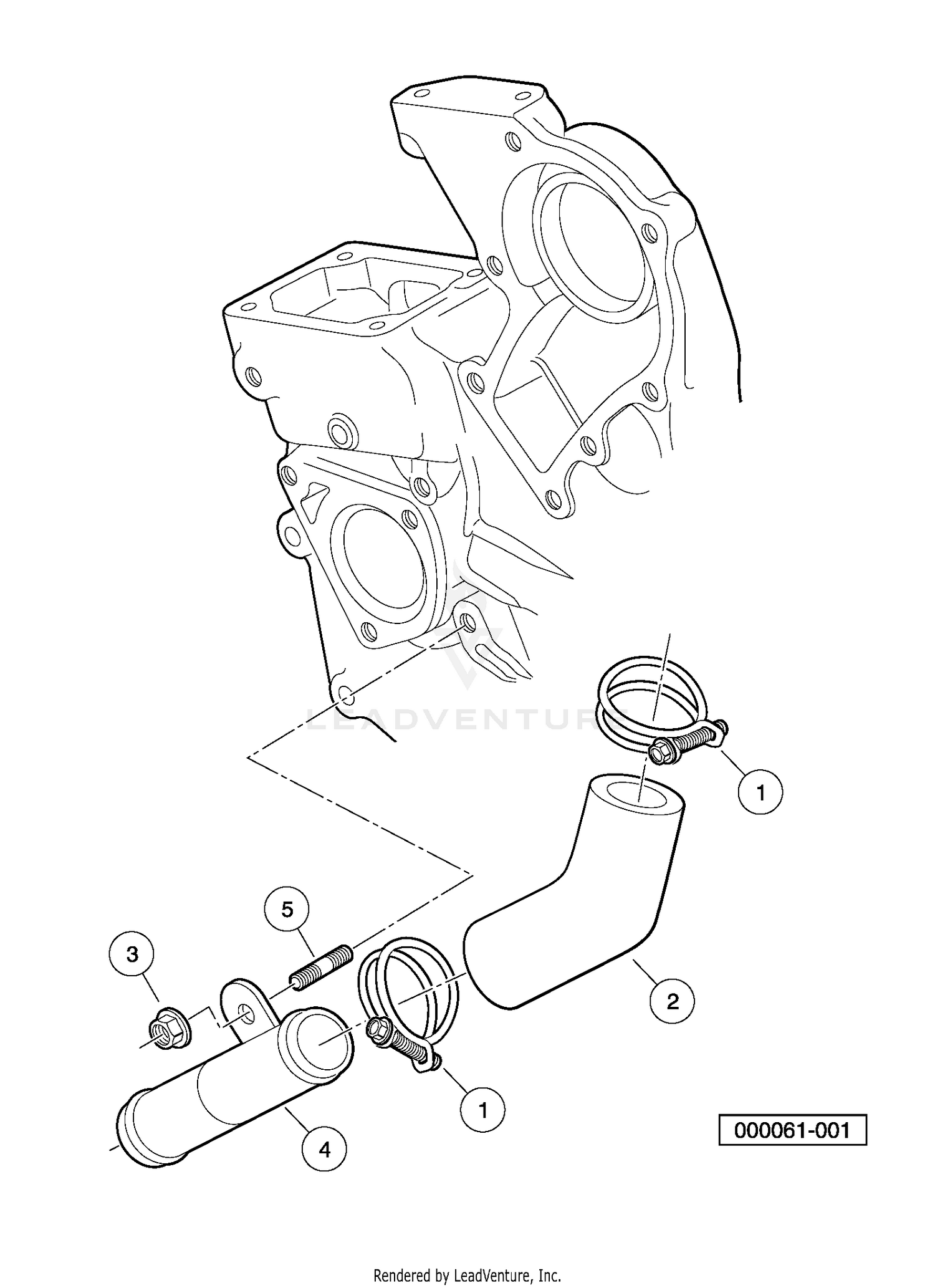 Block Coolant Pipe