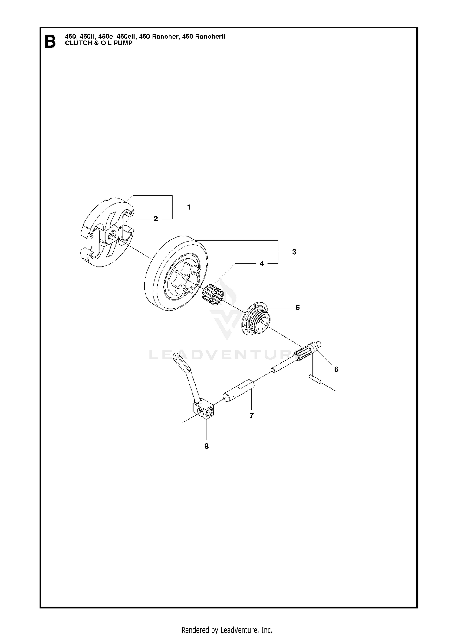 CLUTCH & OIL PUMP