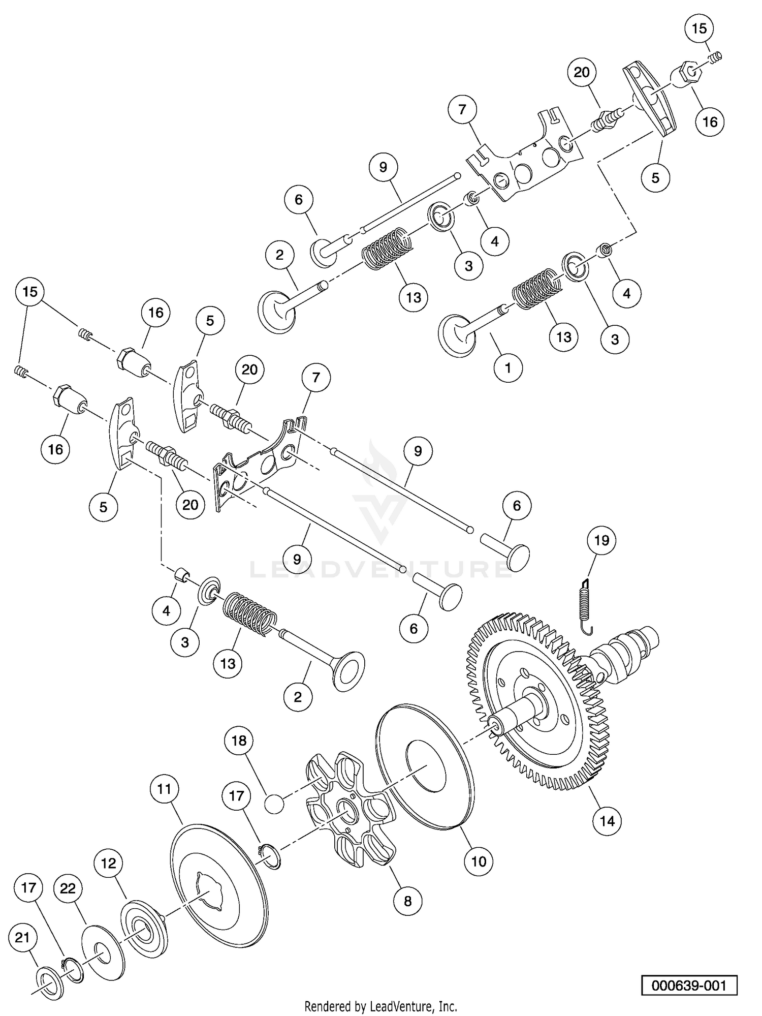 Valves And Camshaft