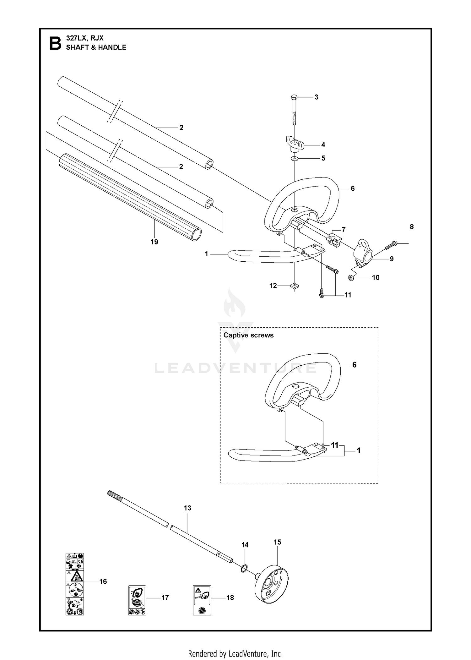 SHAFT & HANDLE