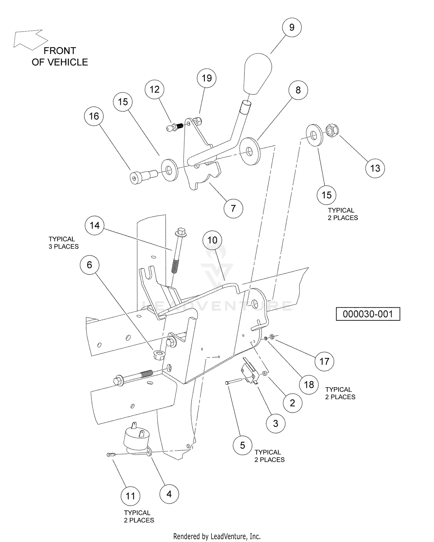 Forward/Reverse Shifter Assembly