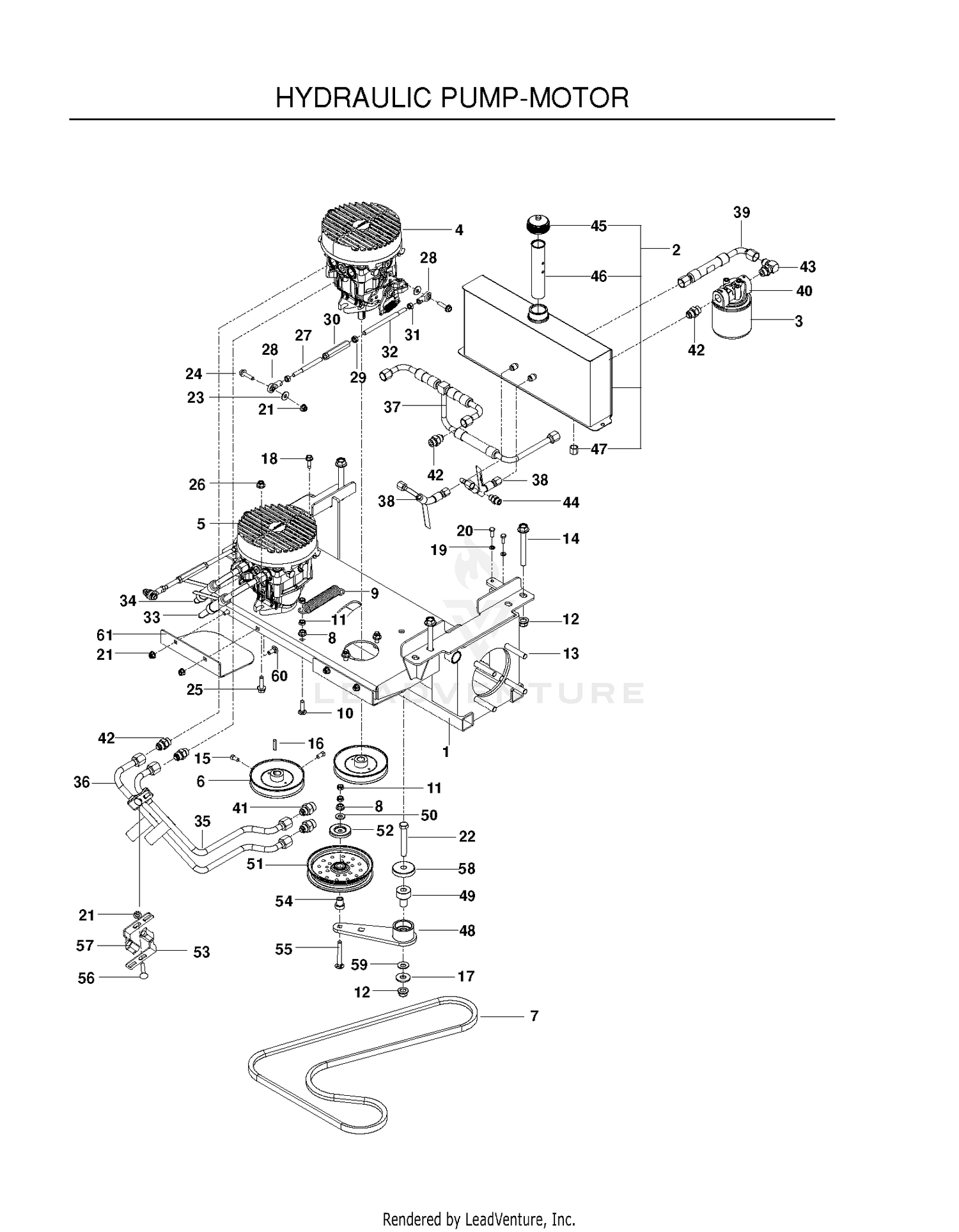 HYDRAULIC PUMP MOTOR