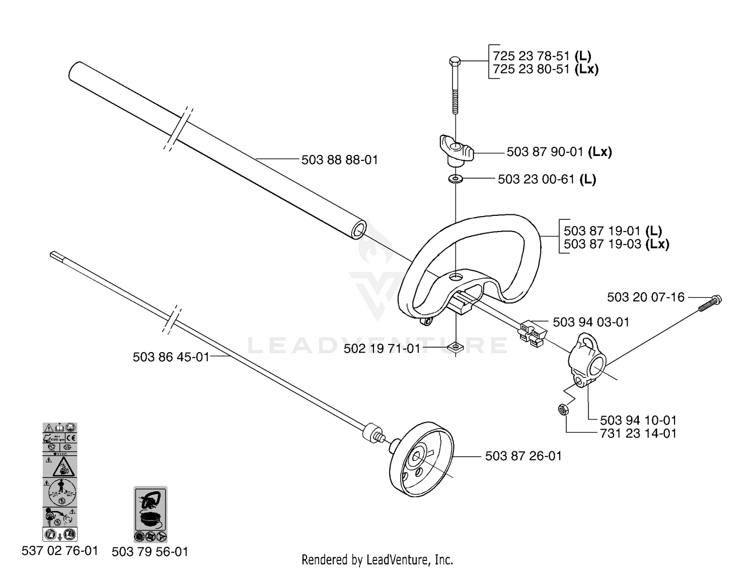 L/LX Handle / Shaft