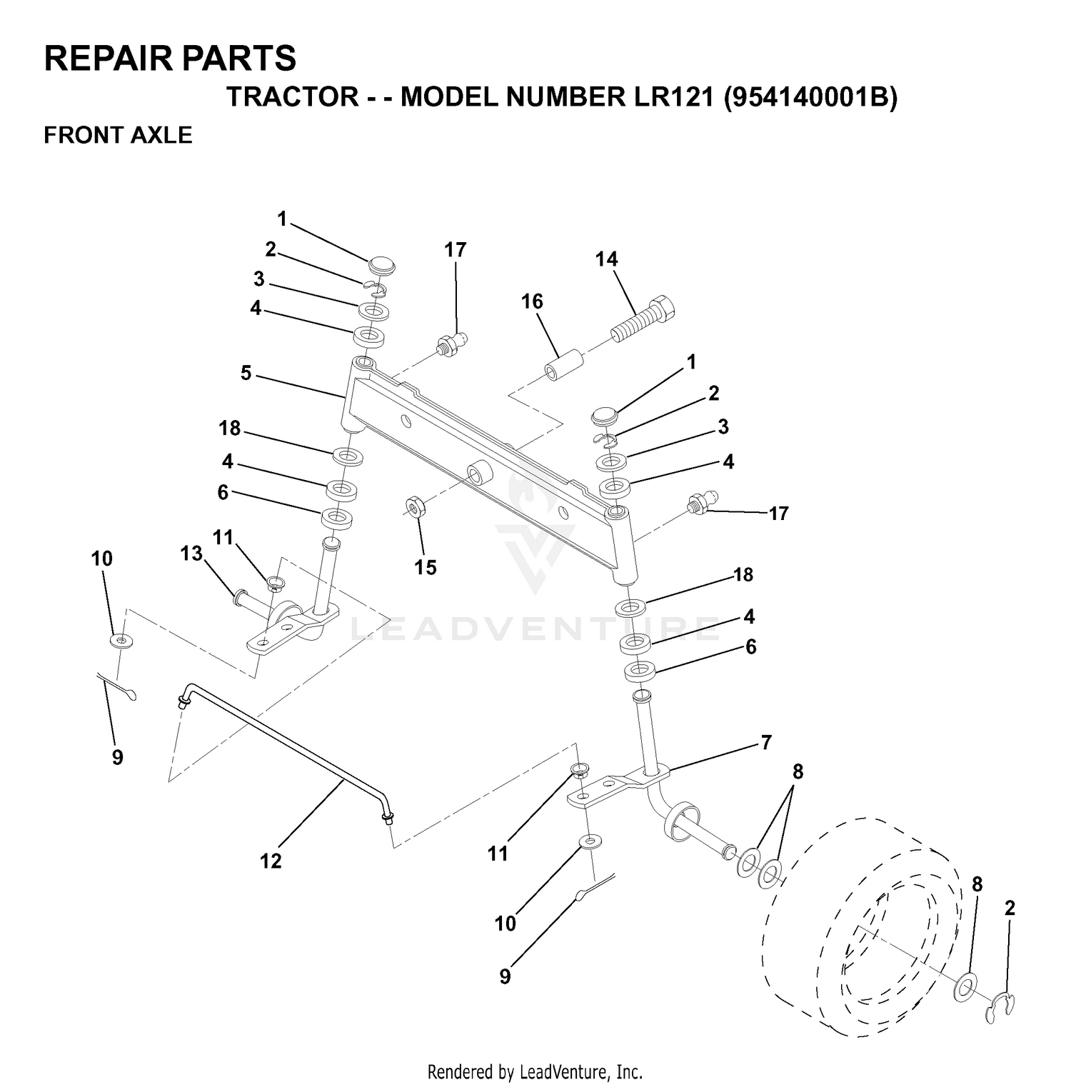 FRONT AXLE