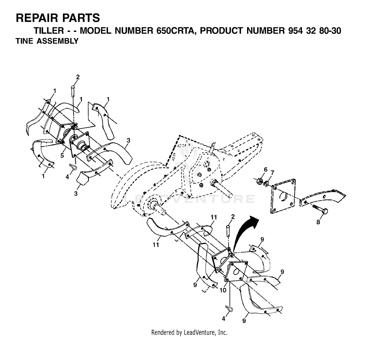 TINE ASSEMBLY