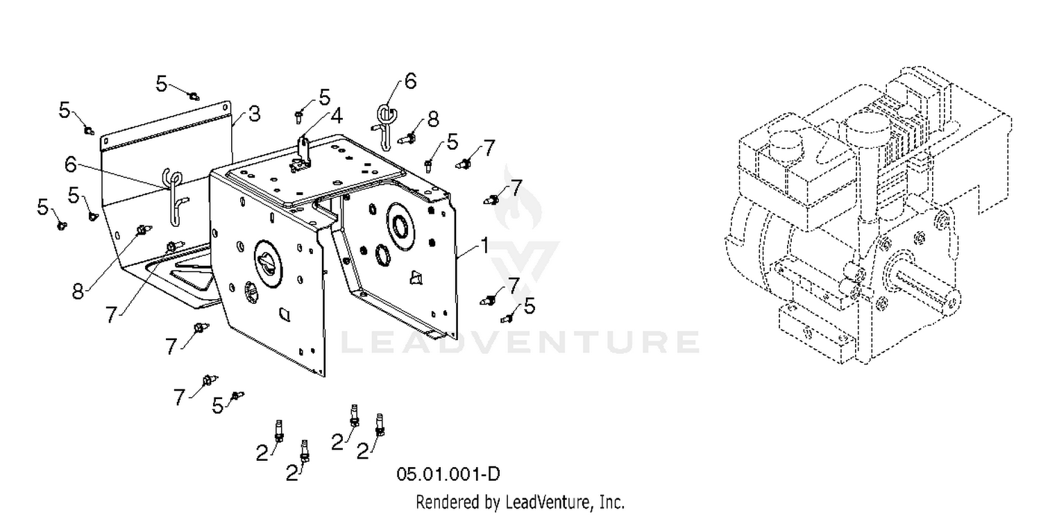 "CHASSIS, ENGINE & PULLEYS" 2