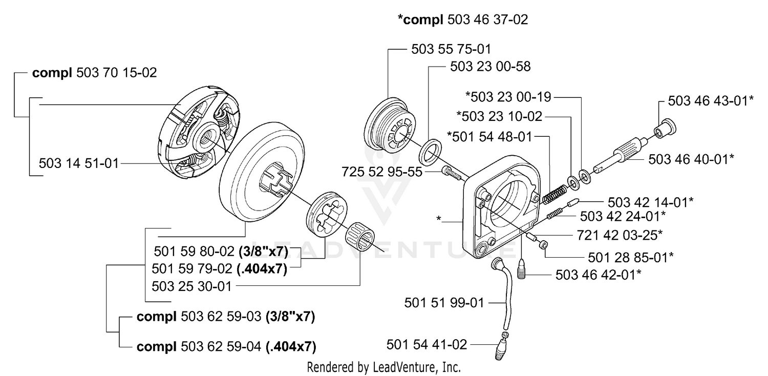 Clutch/Drum & Oil Pump
