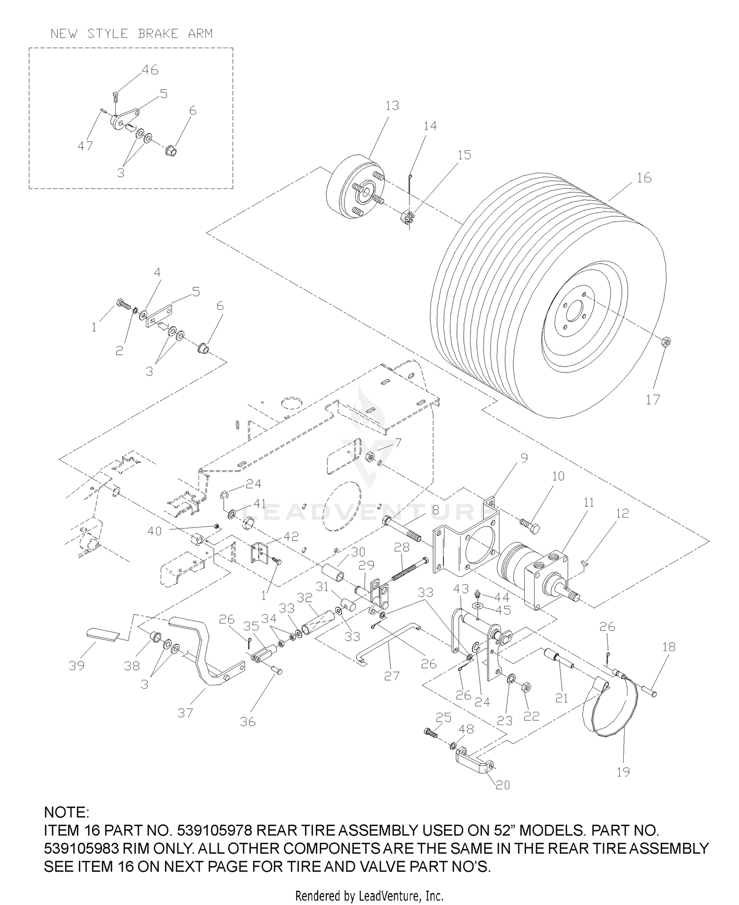 Park Brake Assembly