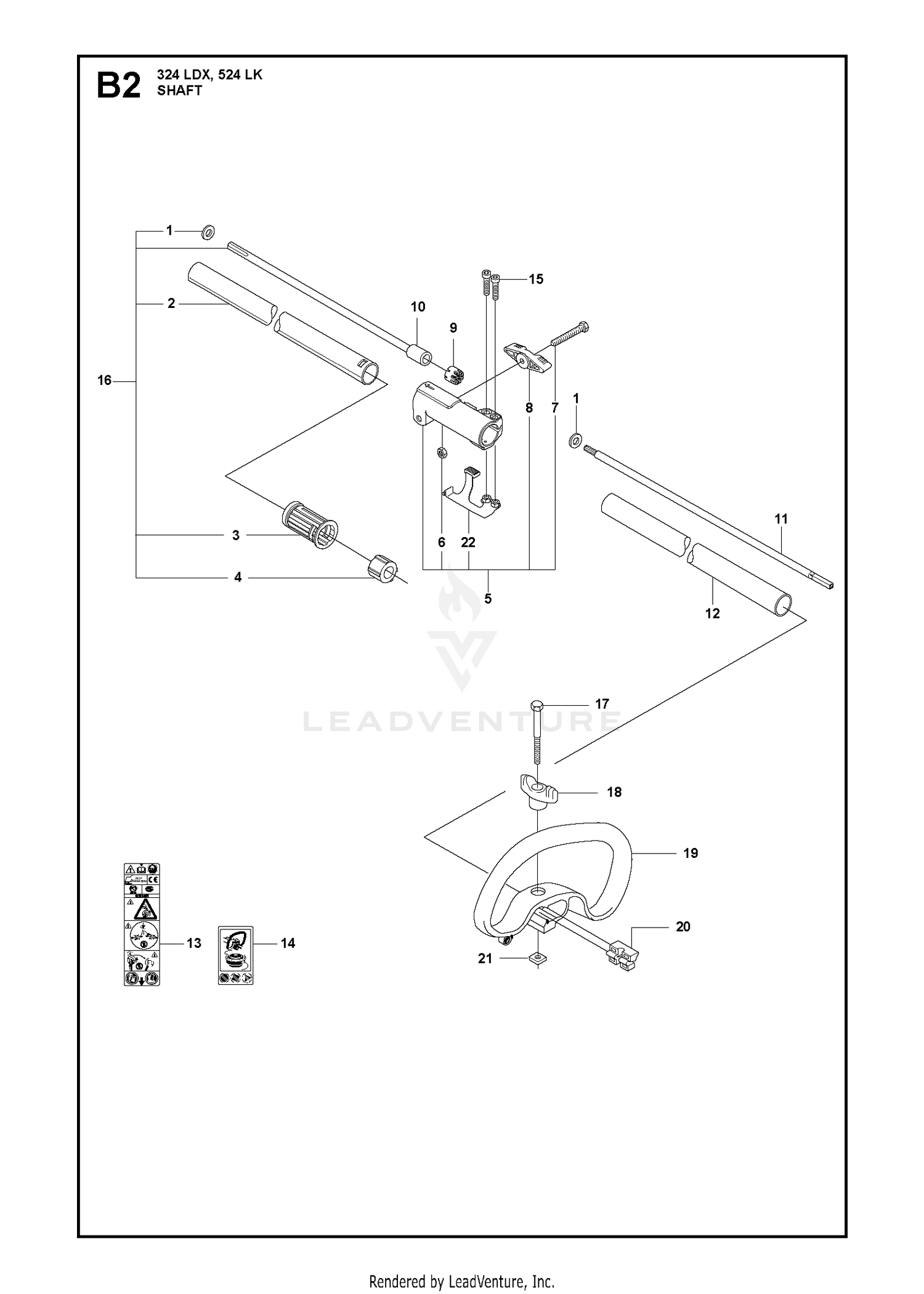 SHAFT & HANDLE