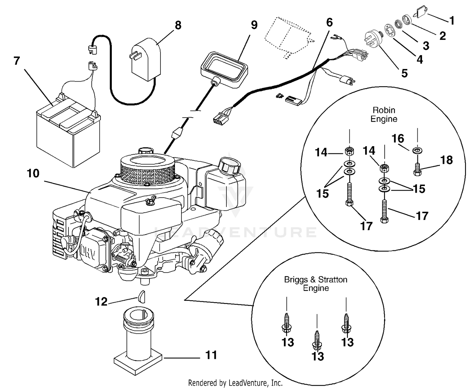 Engine And Electrical