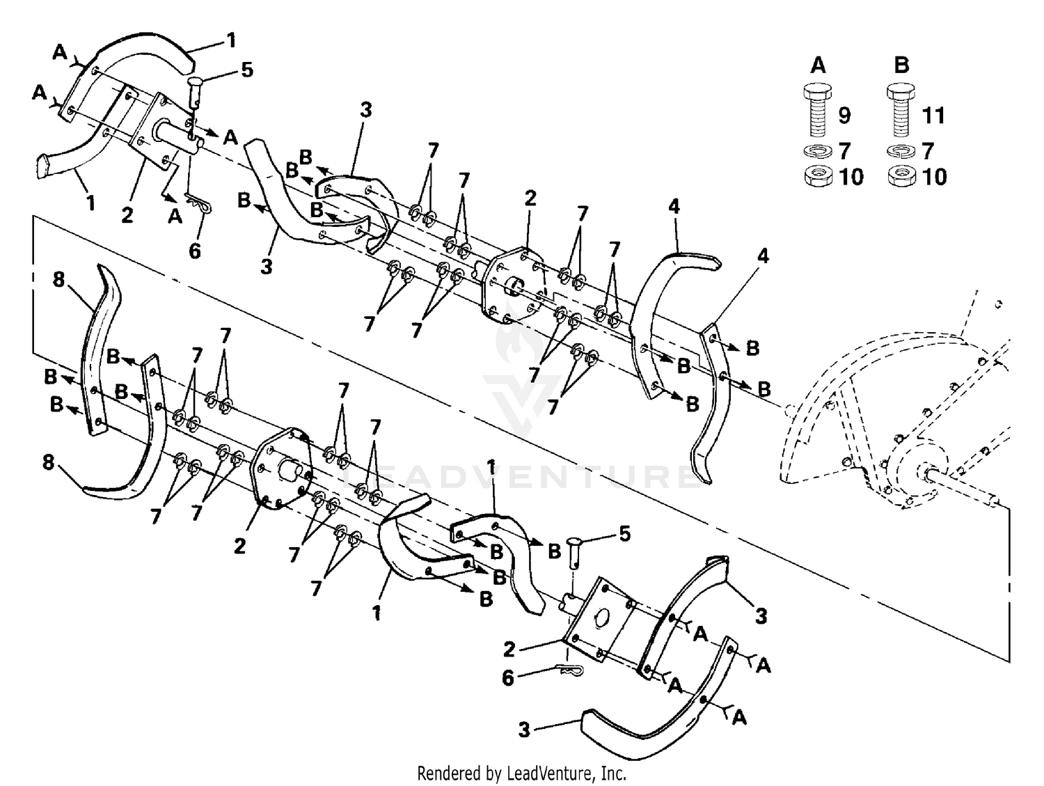 Tine Assembly