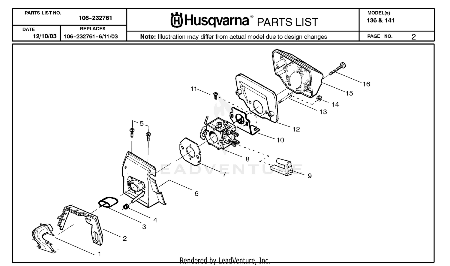 CARBURETOR & AIR FILTER