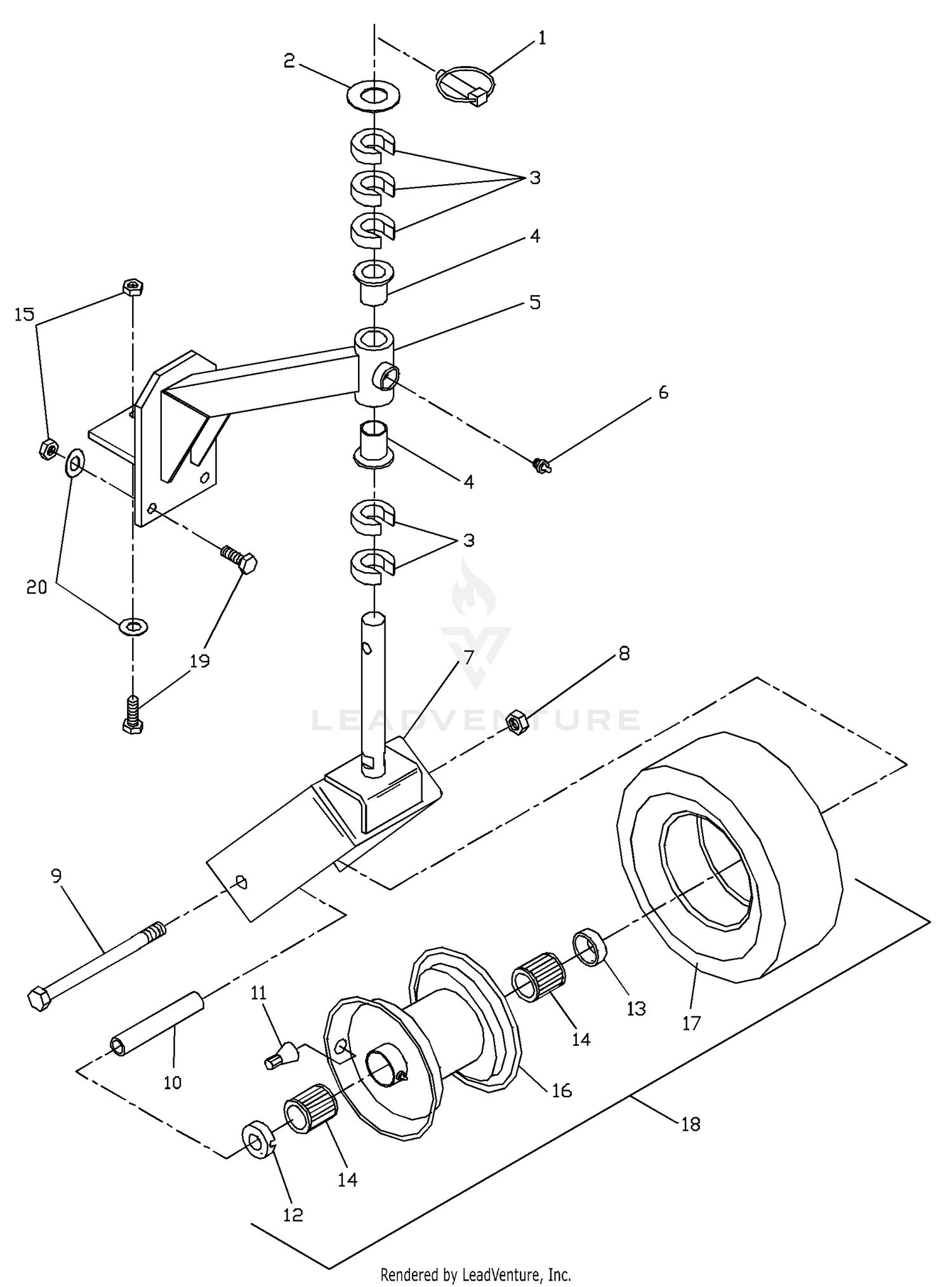 Front Caster