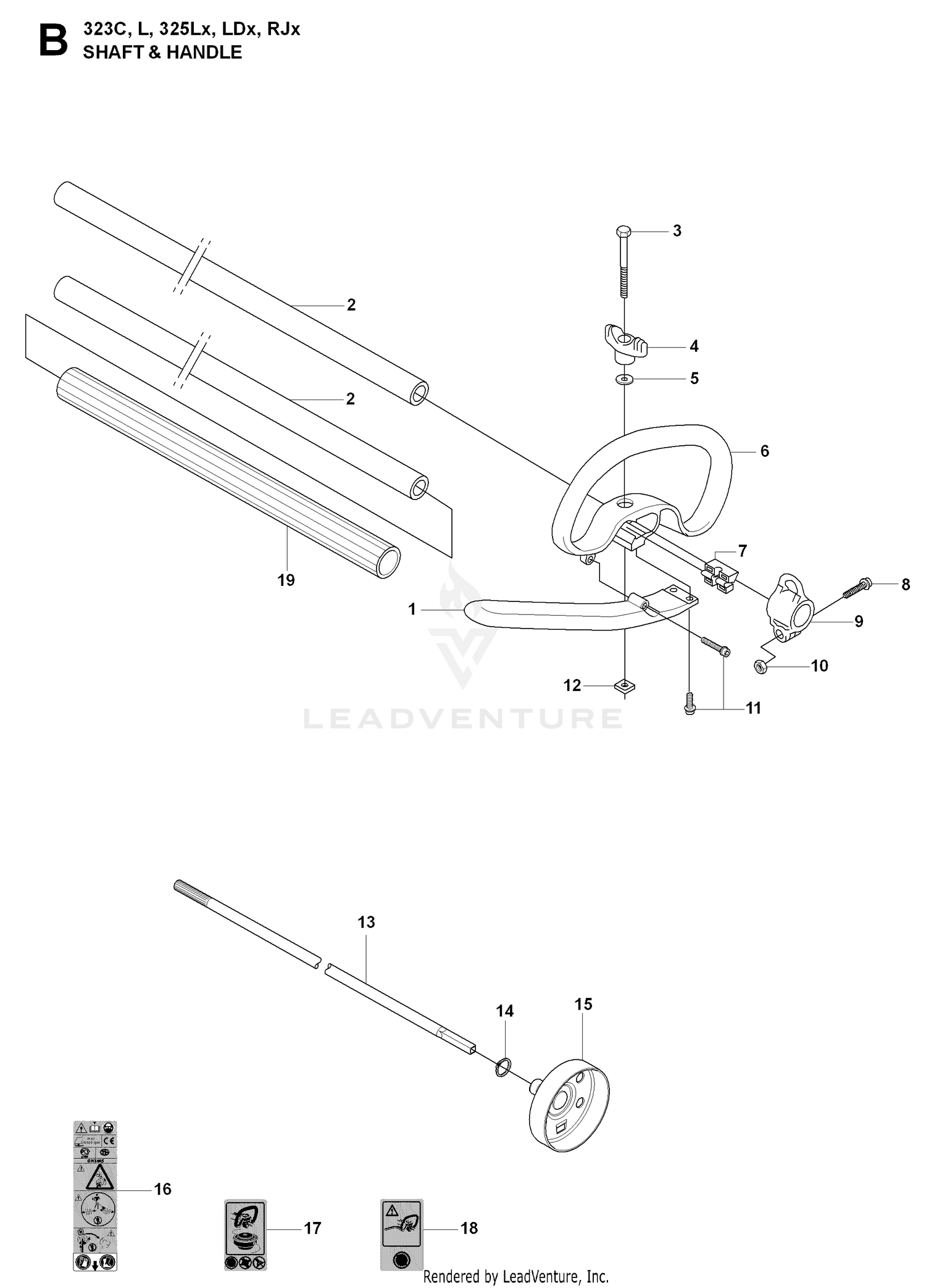 SHAFT & HANDLE