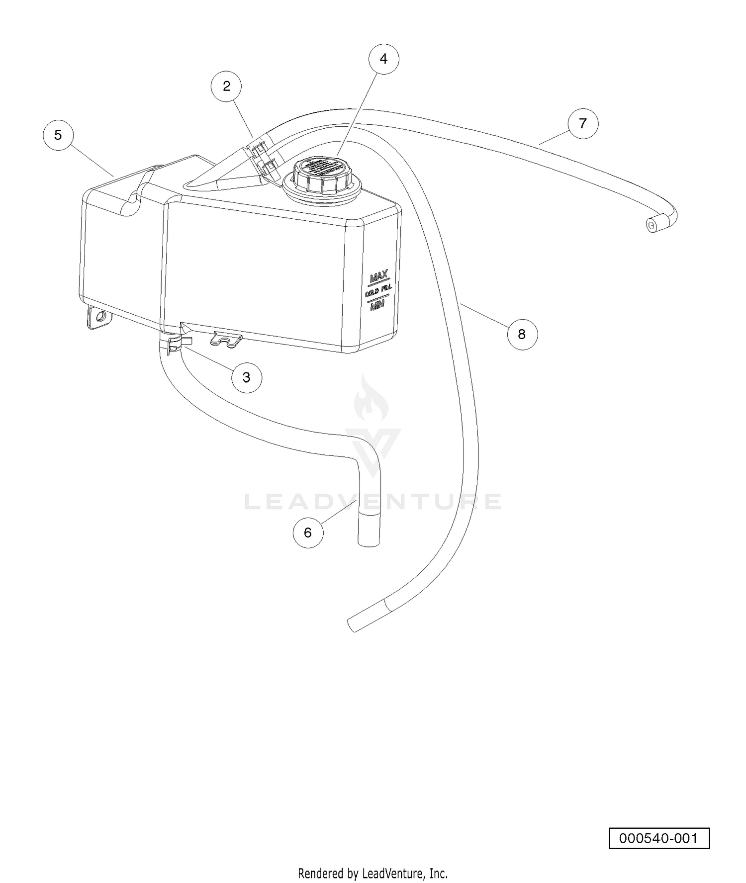 Cooloolant Expansion Tank