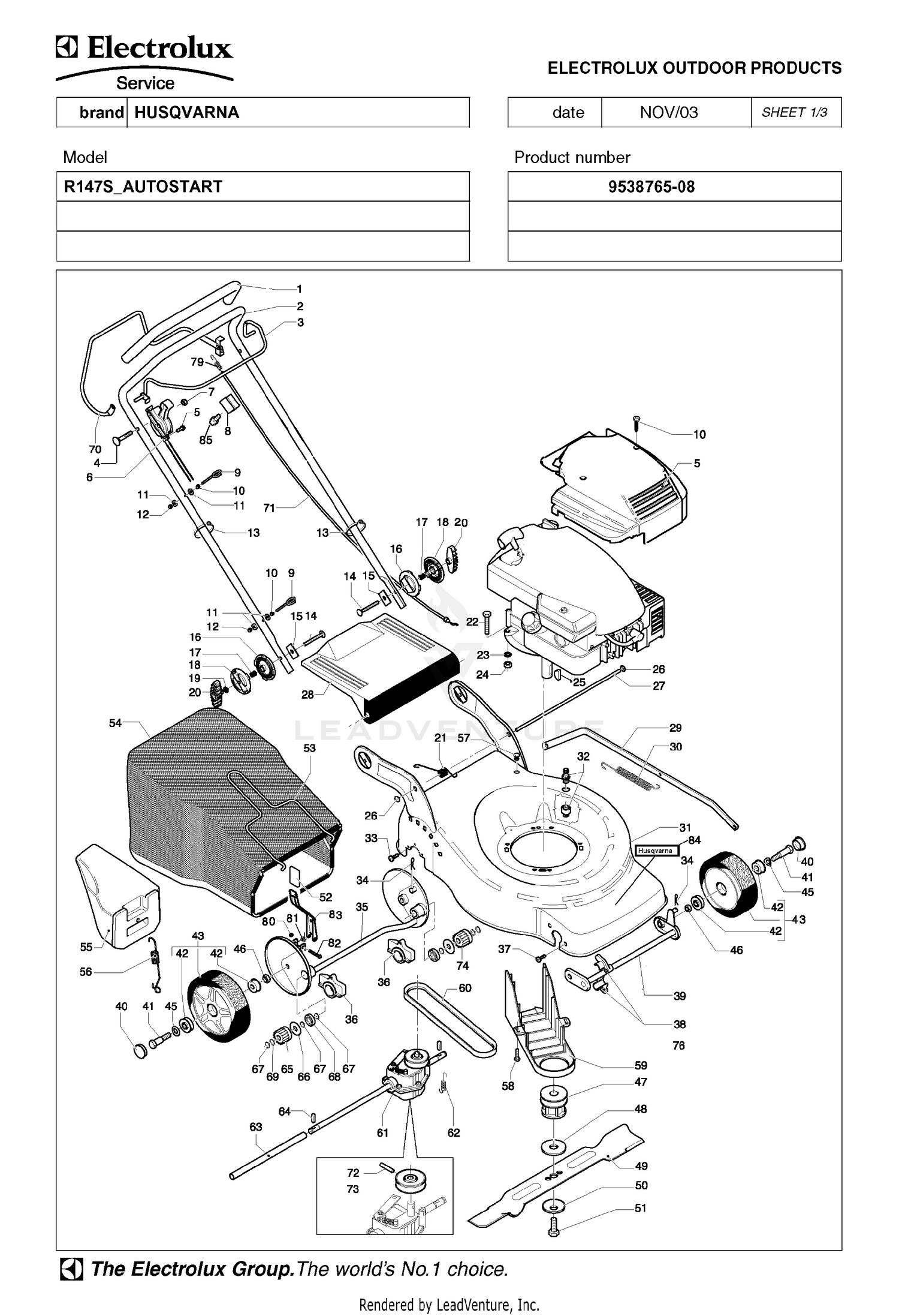 Assembly diagram