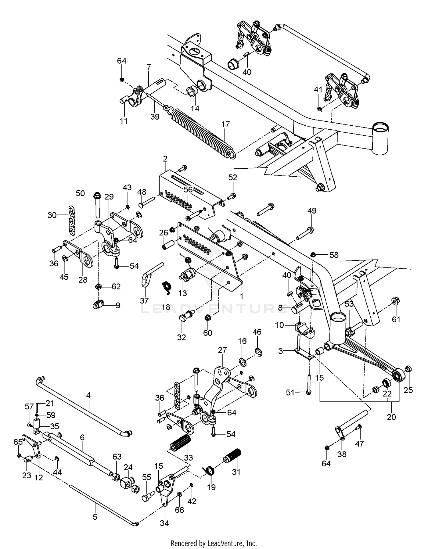 MOWER LIFT / DECK LIFT