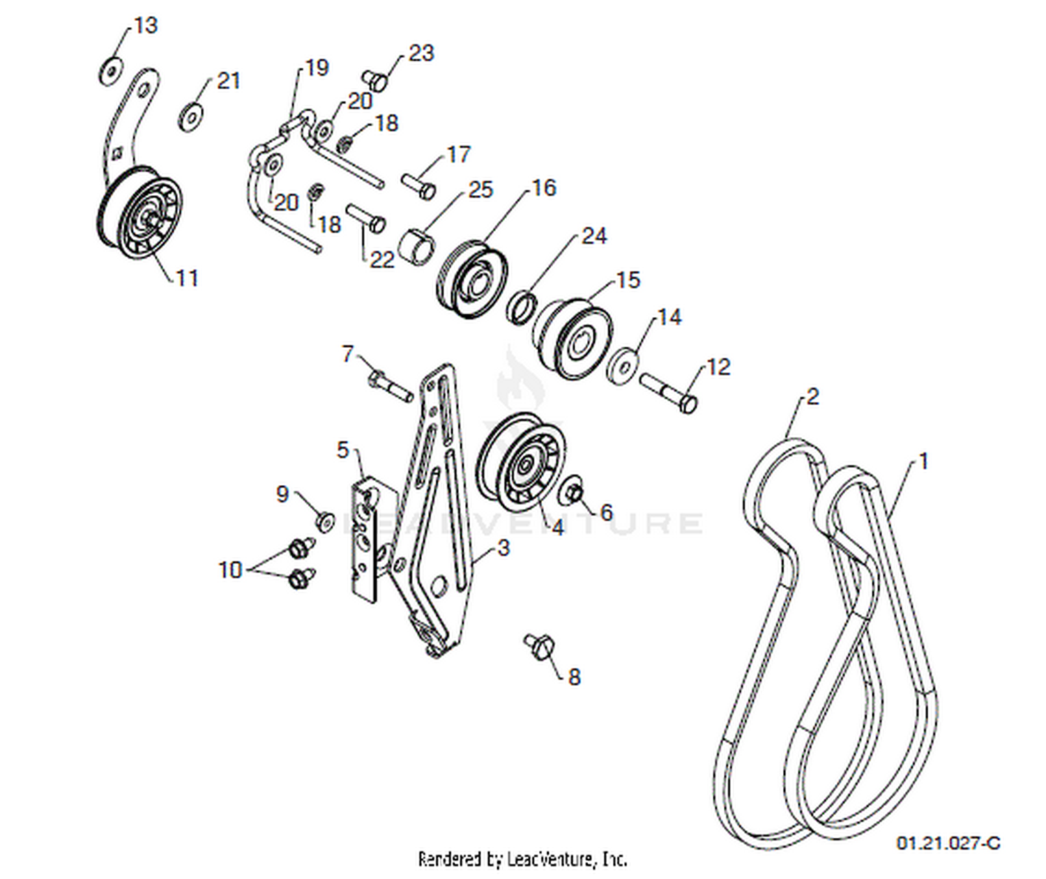 "CHASSIS, ENGINE & PULLEYS" 4