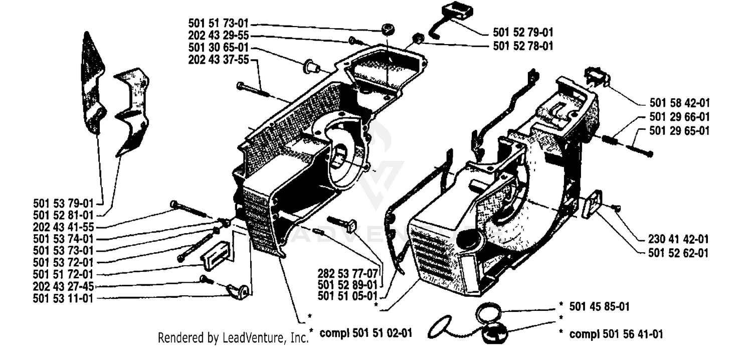 Crankcase And Tank Assembly