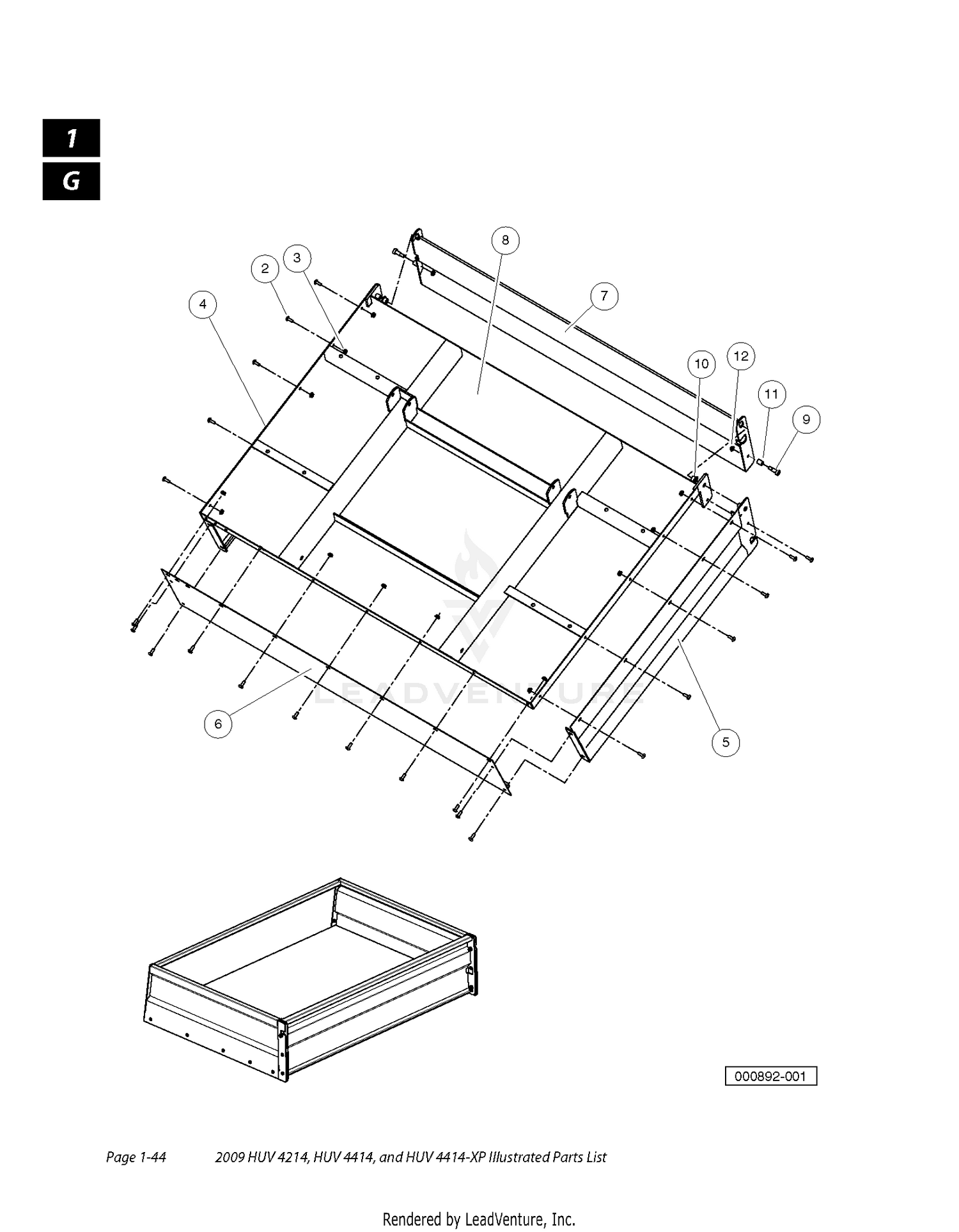 BOX BED