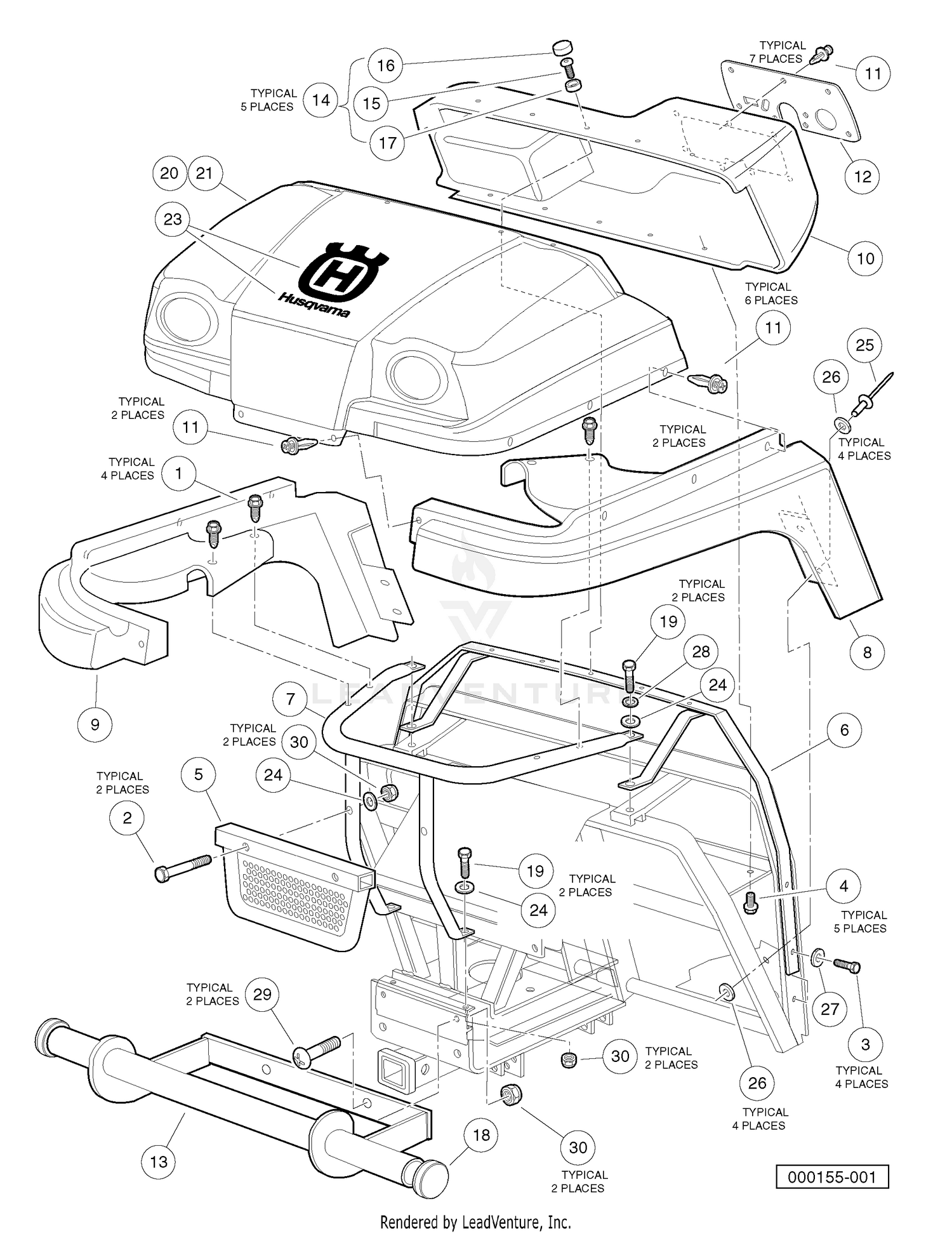 FRONT BODY TRIM