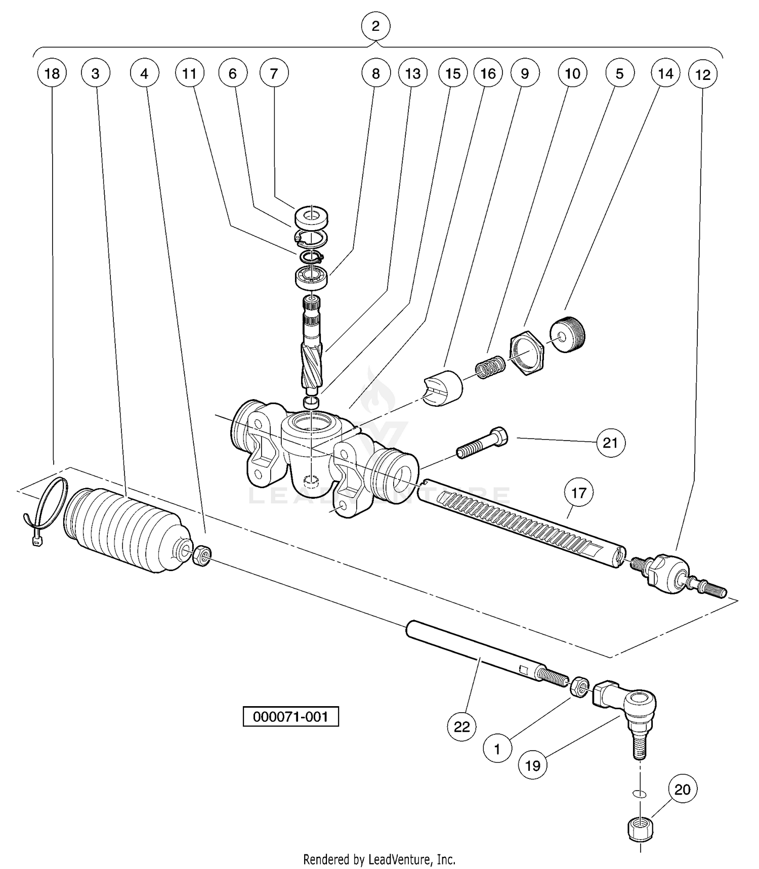 Steering Gear Assembly