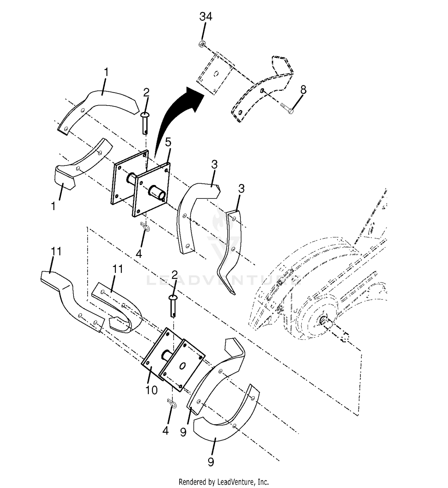 TINE ASSEMBLY