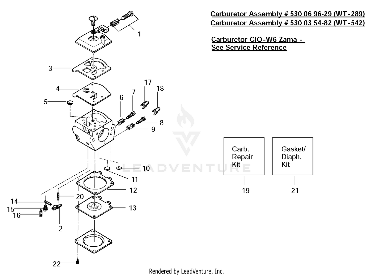 CARBURETOR DETAILS