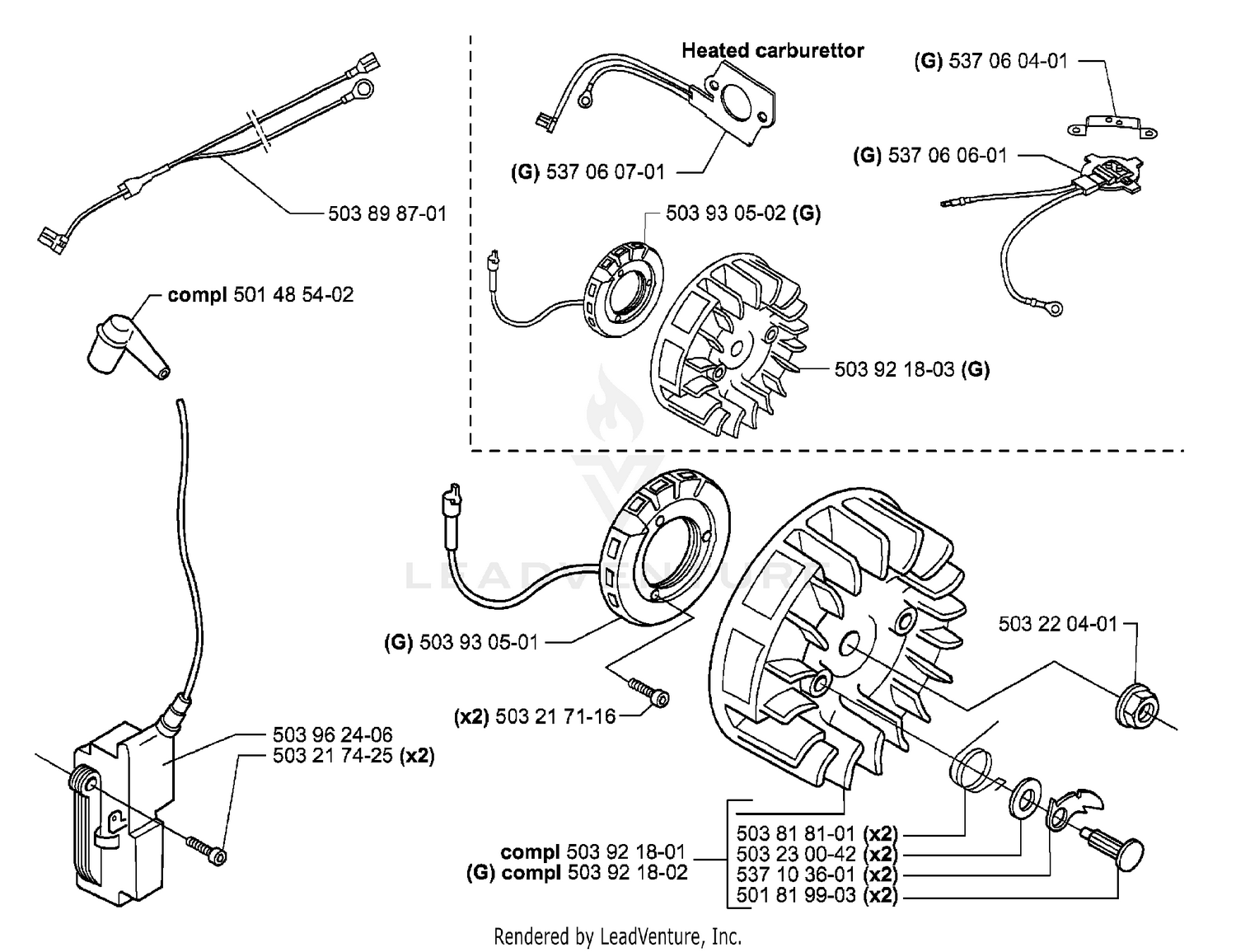 Ignition/Flywheel & Heated Components