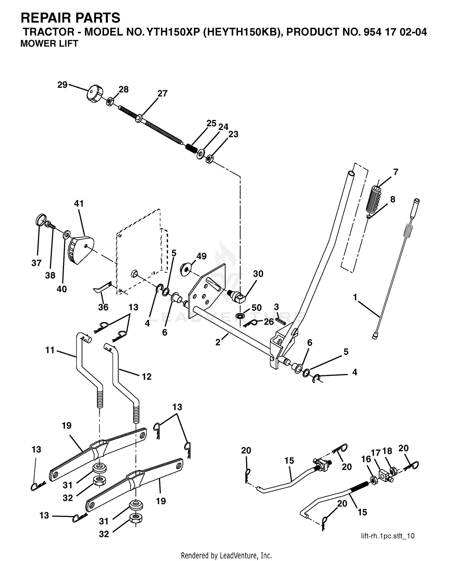 MOWER LIFT / DECK LIFT