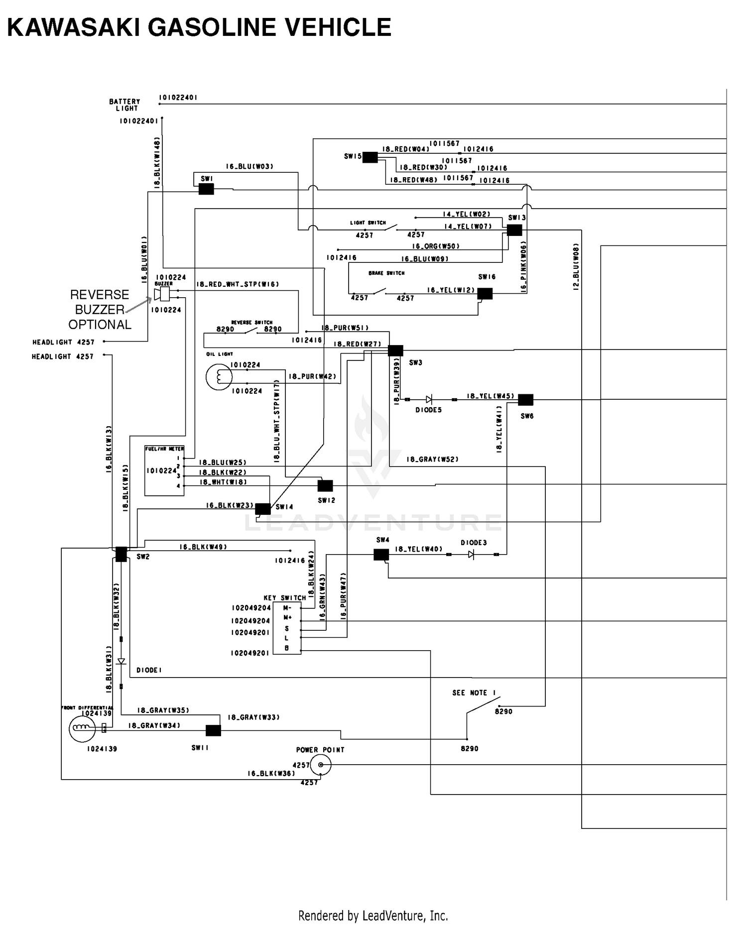 Assembly diagram