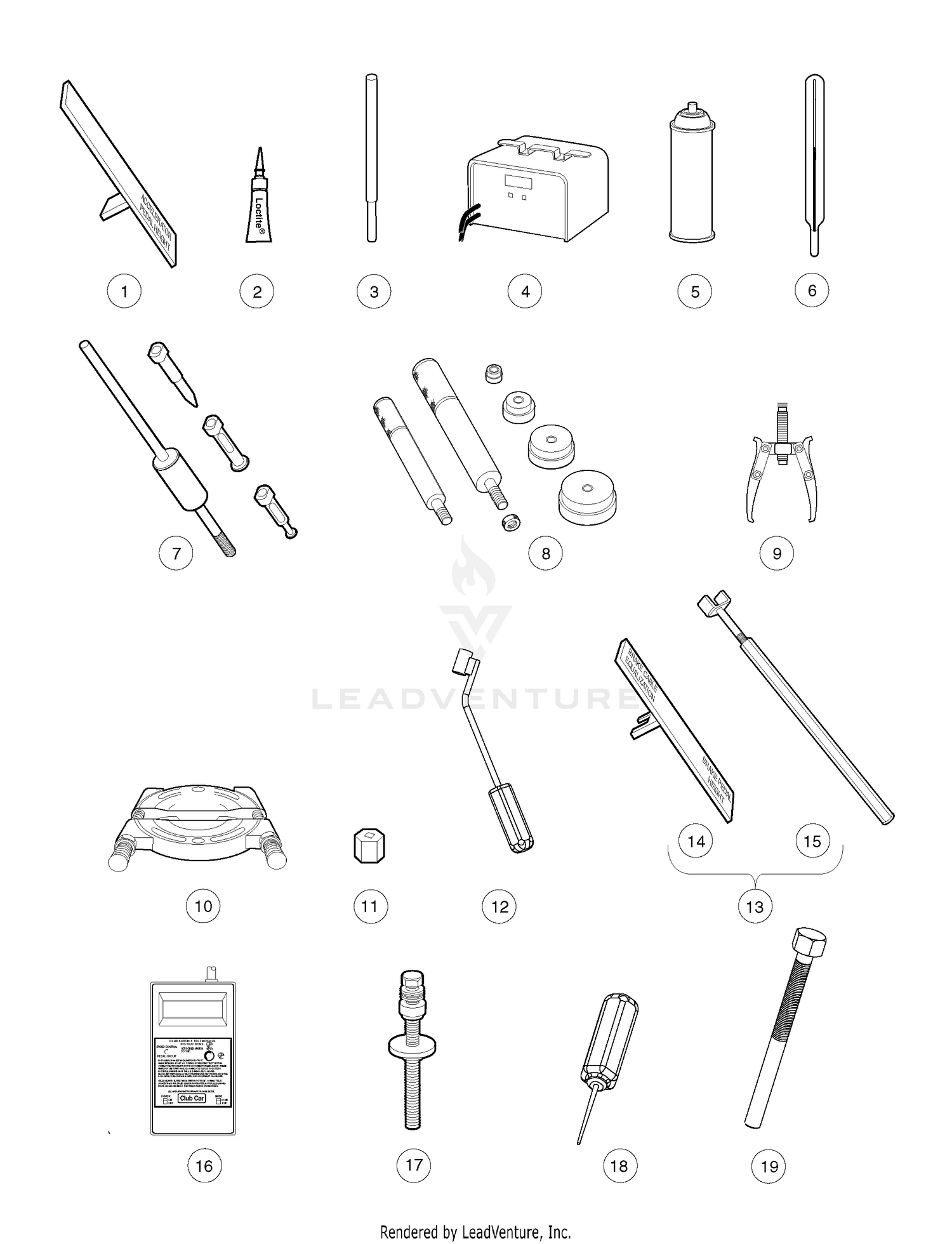 MAINTENANCE AND SERVICE TOOLS
