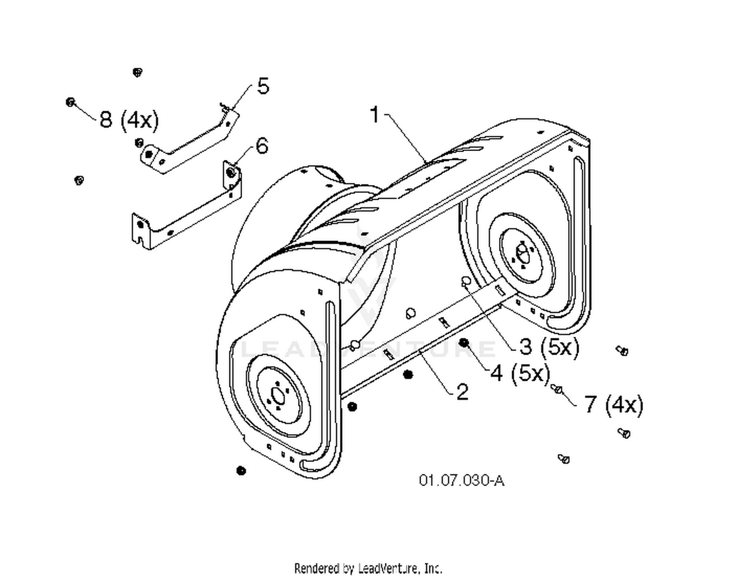 AUGER HOUSING IMPELLER