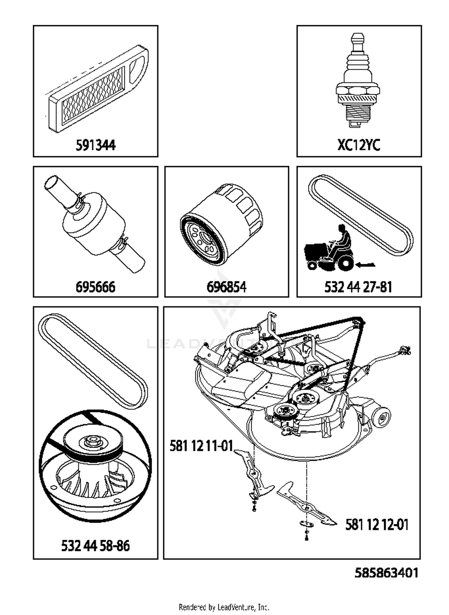FREQUENTLY USED PARTS