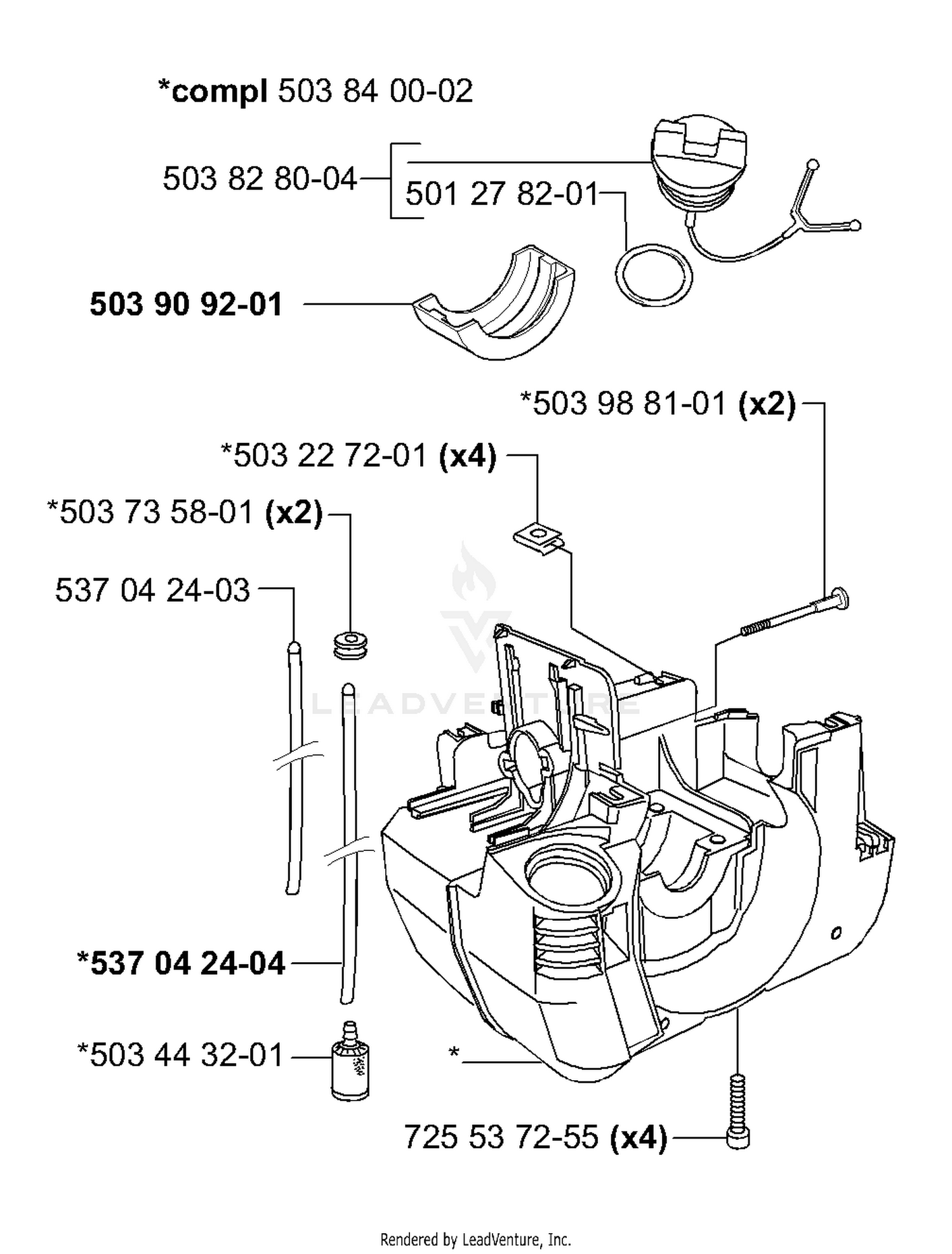 Fuel Tank/Crankcase