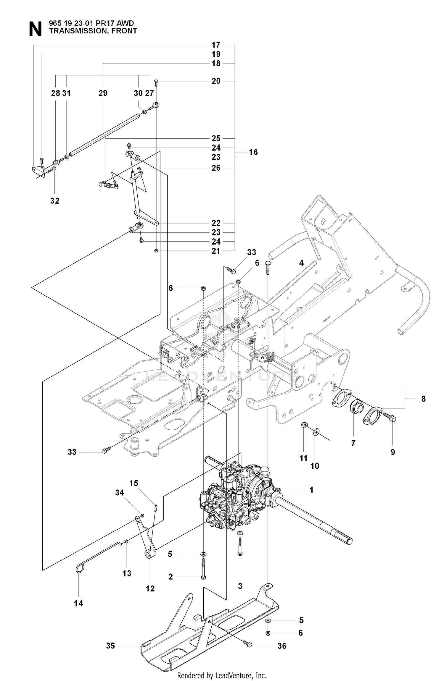 Assembly diagram