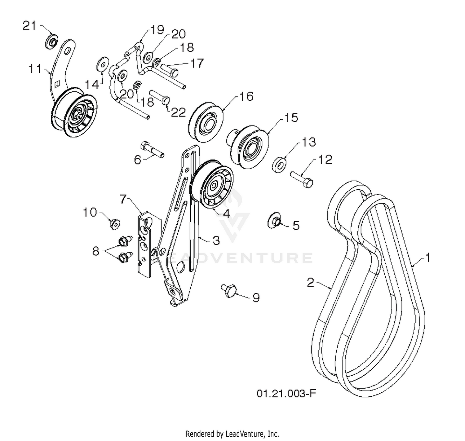 "CHASSIS, ENGINE & PULLEYS"