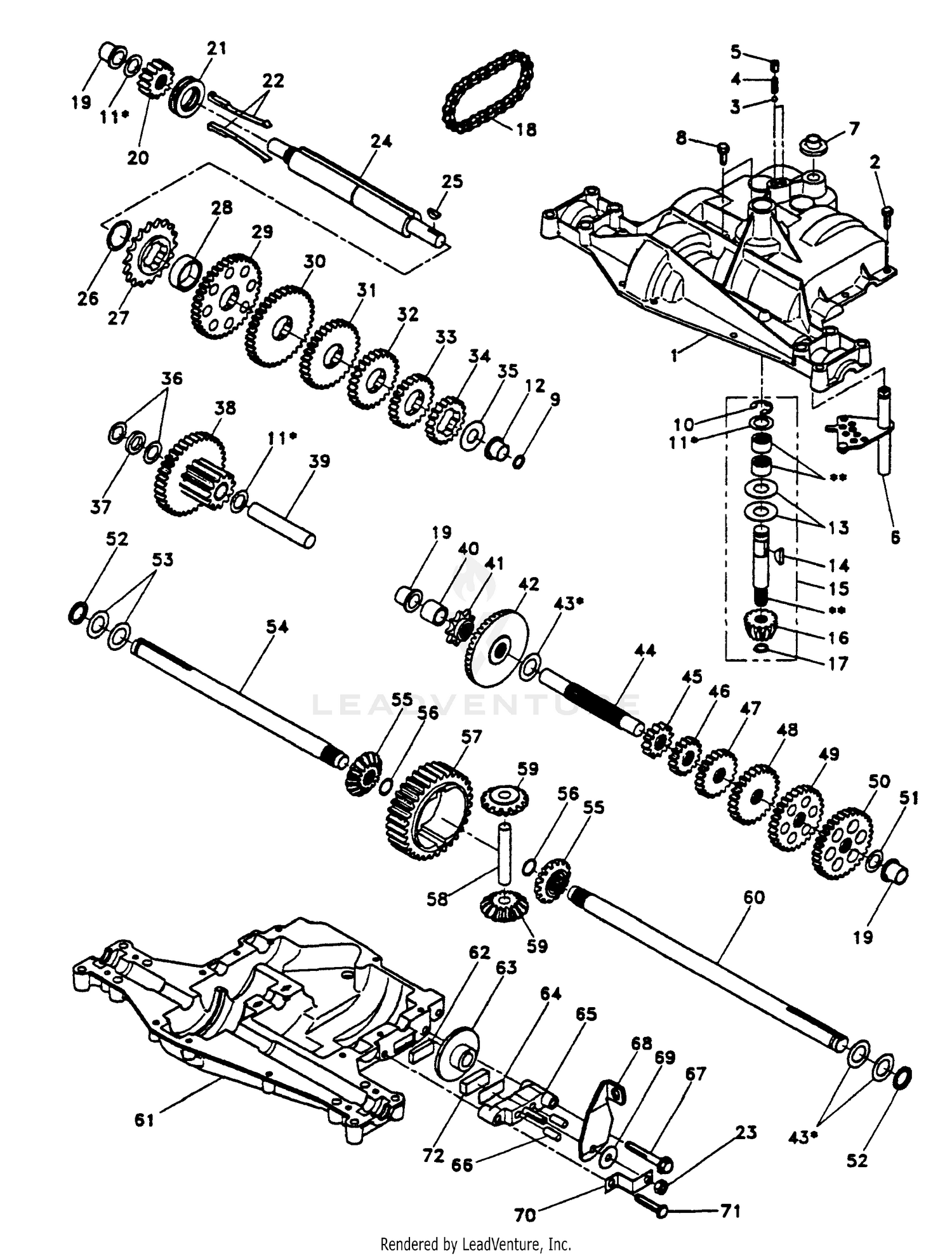 Transaxle Dana