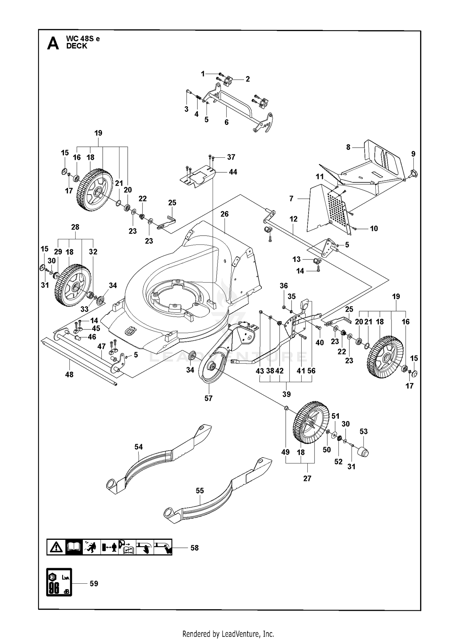 MOWER DECK / CUTTING DECK