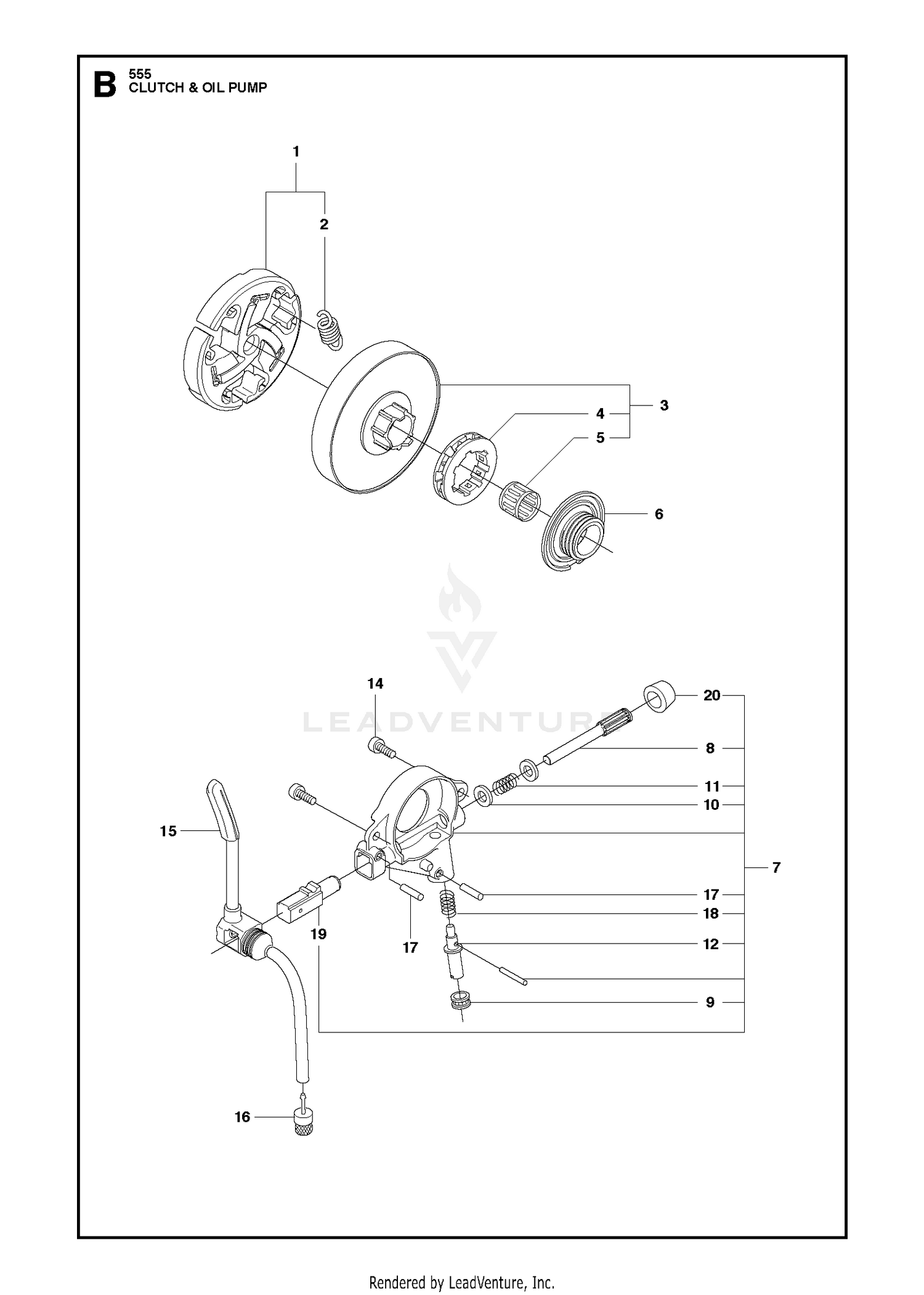 CLUTCH OIL PUMP