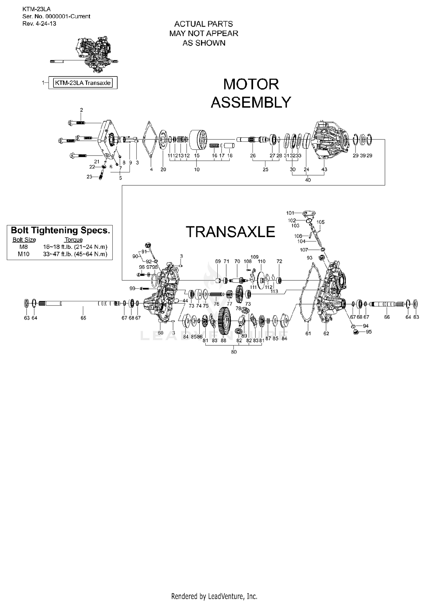 Assembly diagram